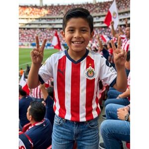 Puma Chivas Guadalajara Alan Pulido #9 Youth Soccer Jersey Kids7/8 Soccer